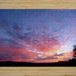 Pink In The Morning High Gloss Jigsaw Puzzle