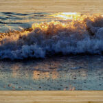 First Rays On Surf High Gloss Jigsaw Puzzle