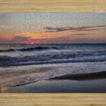 Beach Sunrise High Gloss Jigsaw Puzzle