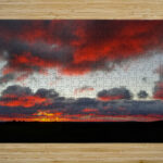 Commuting Sunrise High Gloss Jigsaw Puzzle