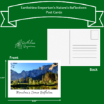 “Mountain's Serene Reflection” Post Card - Image 2