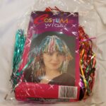 Rainbow Tinsel Wig