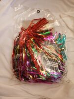Rainbow Tinsel Wig - Image 2