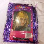 Purple Tinsel Wig