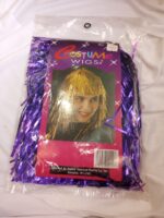 Purple Tinsel Wig