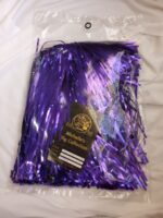 Purple Tinsel Wig - Image 2