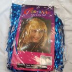 Blue Tinsel Wig