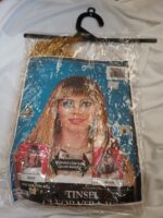 Cleopatra Gold Tinsel Wig