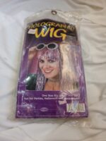 Green Holographic Wig