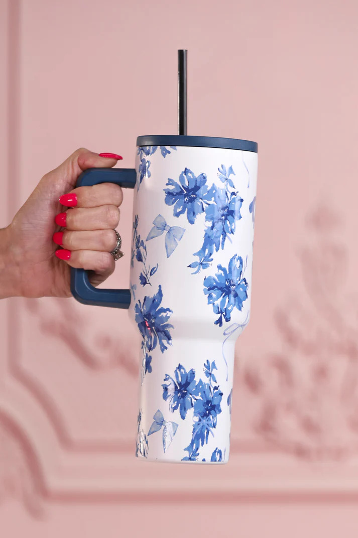 Blossom Floral Tumbler - Image 1
