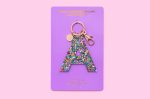 Colorful Confetti Letter Keychains - Image 2