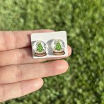 Snow Globe Studs