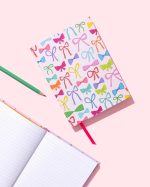 Hardcover Notebook - Colorful Bows - Image 2