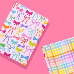 Hardcover Notebook - Colorful Bows