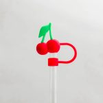 Cherry Straw Toppers