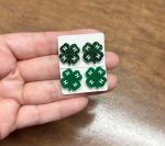 4H Stud Earrings
